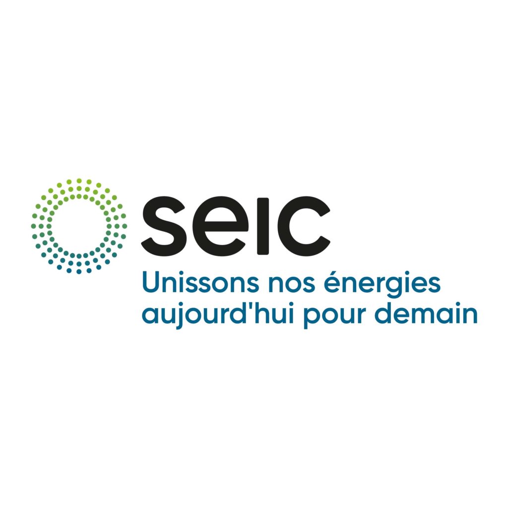 Logo SEIC avec texte en dessous